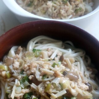 うどんの具ベースから◆ぶっかけ肉うどん